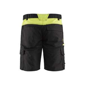 BLAKLADER - 144618329933C48 Short industriel stretch Noir/Jaune-PANTALON DE TRAVAIL EAN 7330509758434 SHORT DE TRAVAIL - Product Image 2