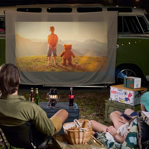BenQ GS50 GS50 LED 1080p Wireless Outdoor Portable <b>Projector</b> With 500 ANSI Lumens and Built-in Speakers for Camping & Home BenQ - Product Image 6