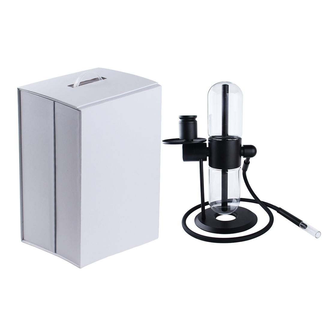 Hot portable hookah OEM ODM hookah shisha electric cig vape pen glass water flow