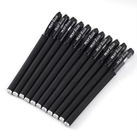Pulpen Gel Kantor Grosir 0.5mm Pulpen Tanda Tangan Alat Tulis Siswa Pulpen Hitam