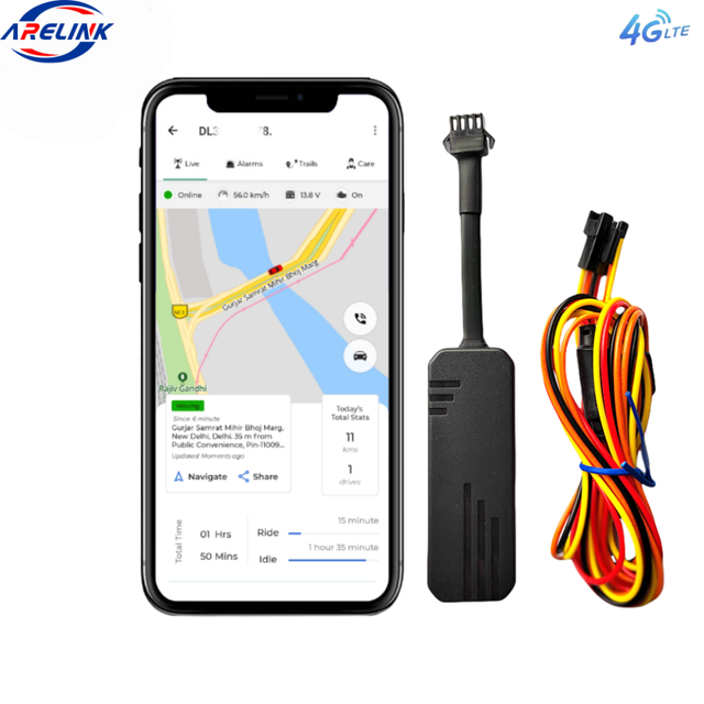 J14 J16 GPS Tracker 4G LTE Wired for Car Motorcycle Real Time Tracking Speeding Alarm