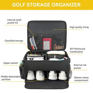 <span class=keywords><strong>Sac</strong></span> <span class=keywords><strong>de</strong></span> rangement pour coffre <span class=keywords><strong>de</strong></span> voiture, organisateur <span class=keywords><strong>de</strong></span> golf professionnel pour extérieur, personnalisable, avec compartiments pour chaussures - Product Image 5