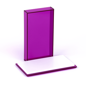 Caja de pestañas de extensión de pestañas acrílicas azul claro <span class=keywords><strong>Paleta</strong></span> de azulejos de pestañas con cubierta Caja de pestañas acrílicas personalizada - Product Image 3