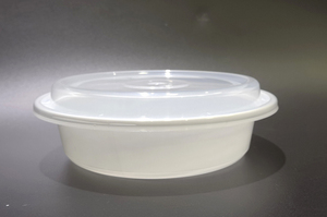 Round Disposable PP Plastic Food Container with Lid Leakproof Soup Bowl Microwave Safe Meal Prep <b>Storage</b> Container - Product Image 5