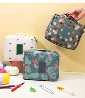 Kit de crochet et de couture DIY de haute qualité pour débutants, 58 pièces, avec crochets en acier inoxydable faciles à manipuler et sac de rangement en nylon