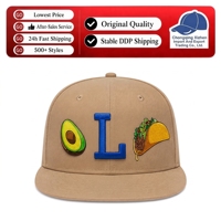 Nouvelle conception de casquettes de baseball gothiques brodées, casquettes gothiques brodées, casquettes snapback à clous en filigrane, streetwear pour hommes et femmes