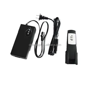 12V 24VDC aktuator linier mikro pengendali jarak jauh handset tombol teleskopik aktuator linear