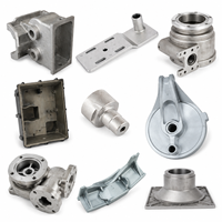 Composants et pièces moulés sur mesure en alliage d'aluminium A356 GG20, en fonte, par moulage sous pression et moulage par gravité, service de fonderie