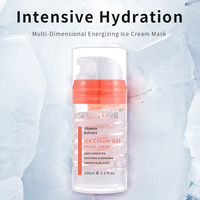 Vente chaude de soins de la peau du visage de marque privée crème hydratante anti-sensibilité blanchissante à l'acide hyaluronique appliquer le masque de nuit pour le sommeil