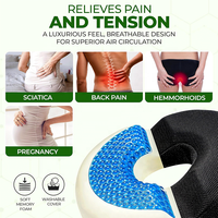 Oreiller orthopédique en mousse à mémoire de forme et gel pour un sommeil sain, soutien complet du corps, coussin de récupération pour plusieurs positions de sommeil