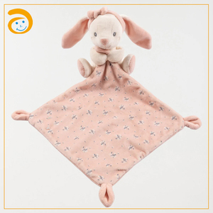 <span class=keywords><strong>Doudou</strong></span> en peluche douce pour bébé, couverture de sécurité, jouet de sommeil réconfortant pour nouveau-né, animal en peluche à tête, jouet apaisant pour nourrisson - Product Image 3