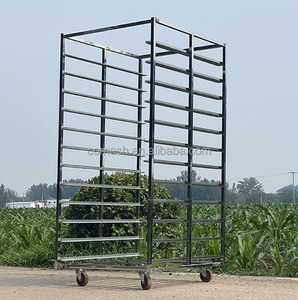Stainless Steel Herb Drying Rack Multi-Tier Mesh <strong>Trolley</strong> for Medical Herbs Botanicals - Product Image 4