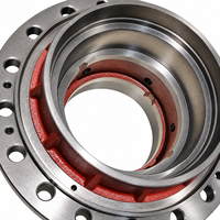 Boîtier de boîte de vitesses en fonte ductile sur mesure, usiné avec précision, pour transmissions industrielles et cadre de support