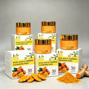 Crème pour le visage au curcuma naturel pour l'hyperpigmentation, les taches brunes, anti-âge, hydratante, réparatrice de la peau - Product Image 5