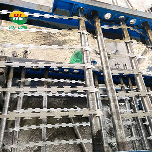 Valla helicoidal de <span class=keywords><strong>concertina</strong></span> de alambre de afeitar para jardín, cercado de bobina de alambre de púas de seguridad comercial y <span class=keywords><strong>residencial</strong></span> - Product Image 4