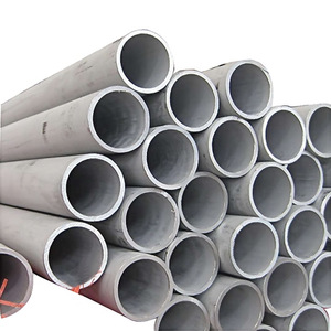 Tuyau en acier inoxydable sans soudure, norme AISI SCH40, modèle pour le transfert de fluides industriels, services de pliage, soudage et découpe - Product Image 1
