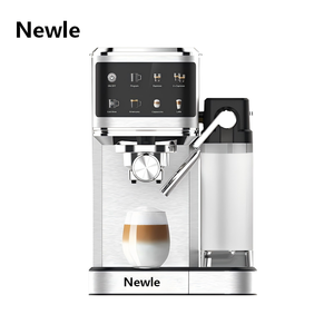 Nuova Macchina da Caffè Elettrica Semiautomatica Programmabile in Acciaio Inox con Sistema di Acqua Calda, 20 <span class=keywords><strong>Bar</strong></span> - Product Image 2