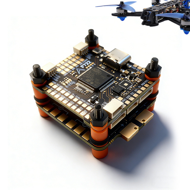 DAKEFPV F722Y6 FC LSM6DSK320X Flight Controller INAV BLHELI_S 55A 4in1 ESC 30.5X30.5mm Protection Plastic for Compatible
