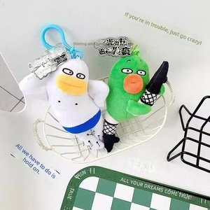 Divertido Llavero de Peluche con Personaje de Peluche, Adorable Colgante de Peluche para Bolsos, Juguete de Peluche Creativo para Bolsos y Llaves, Listo para Enviar, en Stock - Product Image 4