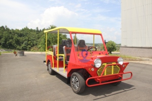 Mini Moke électrique 20 kW de puissance de pointe, carrosserie tout aluminium antirouille, homologué CEE UE avec COC, véhicule professionnel pour <span class=keywords><strong>location</strong></span> en station balnéaire - Product Image 6