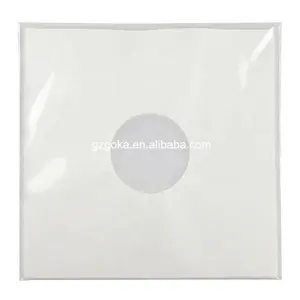 कारखाने गर्म बिक्री थोक अनुकूलित 12 "प्लास्टिक vinyl रिकॉर्ड आस्तीन कवर बाहरी रिकॉर्ड vinyl आस्तीन