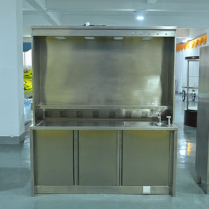 Station de travail d'analyse pathologique de laboratoire d'histologie, personnalisable OEM, en acier inoxydable, pour autopsie et dissection pathologique - Product Image 1