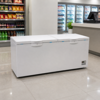 Réfrigérateur de travail sous comptoir en acier inoxydable avec refroidissement par air, trois portes