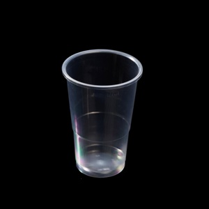 แก้วพลาสติก PP ขนาด 1.2 ไพนต์ แบบใช้แล้วทิ้ง สำหรับอาหารและเครื่องดื่ม ปรับแต่งสีได้ มีตัวอย่างให้ทดลอง รับผลิตแบบ OEM/ODM ขายส่ง - Product Image 1
