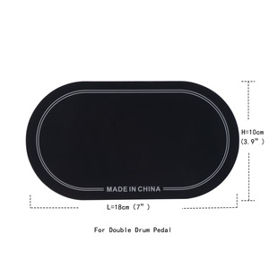 Logo personnalisé Double Pédale Basse Tambour Carnet Autocollant Tambour Peau Renforcement Polyester <span class=keywords><strong>Film</strong></span> Instrument de Musique Accessoire - Product Image 5