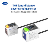 Capteur de détection de distance laser FUWEI FLRS-500-RS485 TOF avec suppression de l'arrière-plan pour la mesure du niveau de liquide et des matériaux