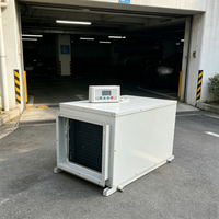 Nouveau déshumidificateur électrique automatique suspendu de 150 L à haute capacité en acier inoxydable pour salle de culture et laboratoire