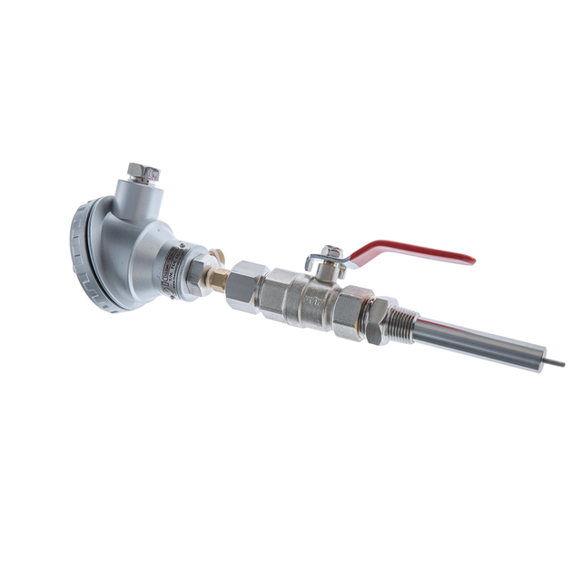 Customized Used Stainless Steel 316 RTD Thermistor Green Mark Sensor For HVAC
