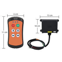 Télécommande sans fil industrielle pour remorque à benne basculante A400 LCC, rampe de camion, treuil et grue