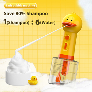 Duck Shampoo Foamer - Electric Dog Cleaning Foam Machine IPX 7 Waterproof 350ML 1200mAh | Soap Dispenser for <b>Pet</b> Bathing - Product Image 4