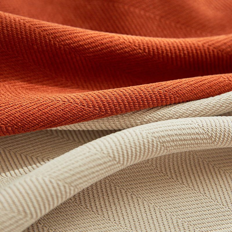 Red orange and milky white