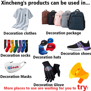 Insignia de TPU en relieve 3D personalizada, etiqueta de transferencia de calor de la Nueva <span class=keywords><strong>Era</strong></span>, nuevo diseño de moda para prendas, técnica de estampado en caliente directa - Product Image 5