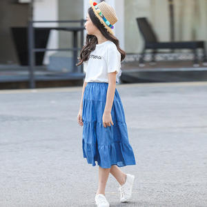 Nuevos Productos en Busca de Distribuidor, Venta al por Mayor de Vestidos Largos de Dos Tonos, Diseños de Camisetas para Adolescentes - Product Image 3