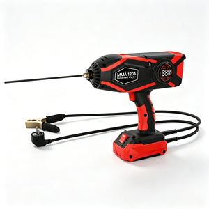 Soldadora Manual MMA-120 Fácil de Usar para Principiantes, con Pantalla Digital, Corriente Ajustable, Pequeña, Inversora, para Soldadura con Electrodo - Product Image 3