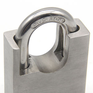 Candado de acero inoxidable 304 con llaves de latón, Logo personalizado y paquete, muestra gratis - Product Image 3