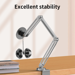 Multifunctional Flexible Long Arm Phone Holder Clip Stand Magnetic 360 Rotate <strong>Lazy</strong> Desk Phone Clamp Holder for <strong>Office</strong> <strong>Table</strong> - Product Image 4