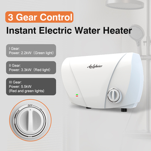 <b>Small</b> Size Tankless Shower Water <b>Heater</b> 220-240V 50/60Hz 3.5 to 7kW Instant Heating IPX4 Waterproof Home Electric <b>Heater</b> - Product Image 4