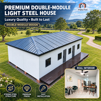Maison modulaire préfabriquée à haute valeur R, écoénergétique, pour projets résidentiels permanents et logements pour personnes âgées