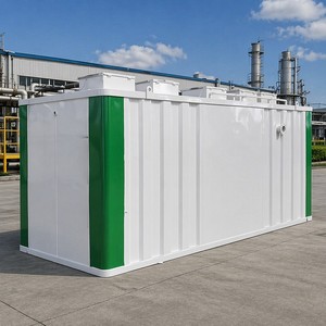 Station d'épuration des eaux usées compacte conteneurisée à température constante MBR, système à double processus - Product Image 3