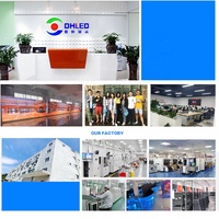 Pantalla LED para Exteriores P3.91mm/P2.6 1000x1000, Gabinete de Aluminio Fundido a Presión, IP66 Impermeable, Resolución 8K, para Alquiler y Publicidad
