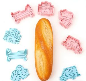 Cortadores de Galletas 3D con Forma de Corazón, Moldes para Galletas con Relieve de Arcilla para Manualidades - Product Image 1