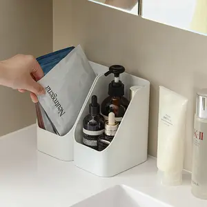 Mini Küchenkühlschrank Organisator PET trapezförmig mit offenem Mund verpackt Gewürz Sundries Aufbewahrungsboxen Behälter