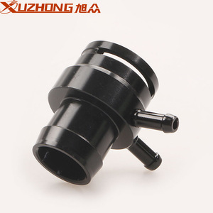 Soupape de décharge externe Xuzhong 24,8 mm ID en aluminium noir pour pièces de turbocompresseur Volkswagen Audi 2.0T - Product Image 2