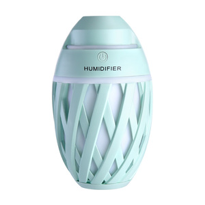 Mini humidificador ultrasónico de 0.5L con luz nocturna, alimentado por USB, para dormitorio, oficina y coche. - Product Image 4