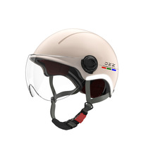 Casque semi-intégral ABS pour véhicule électrique, certifié 3C, conforme aux normes nationales, neuf, directement d'usine, compatible toutes saisons, unisexe adulte