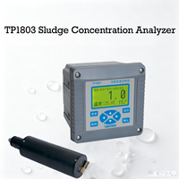 Analyseur de concentration de boues TP1803, infrarouge anti-interférence de couleur ISO7027, utilisation extérieure IP65, moniteur en ligne pour stations d'épuration